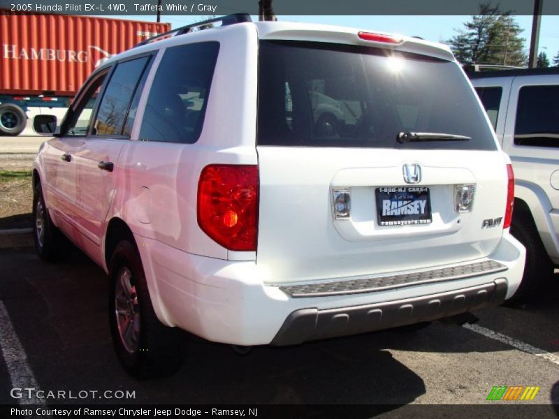 Taffeta White / Gray 2005 Honda Pilot EX-L 4WD
