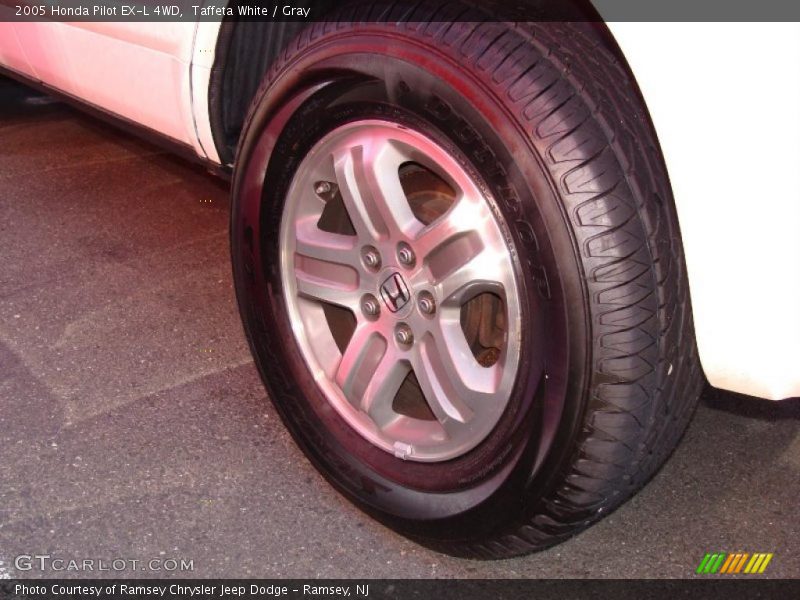 Taffeta White / Gray 2005 Honda Pilot EX-L 4WD