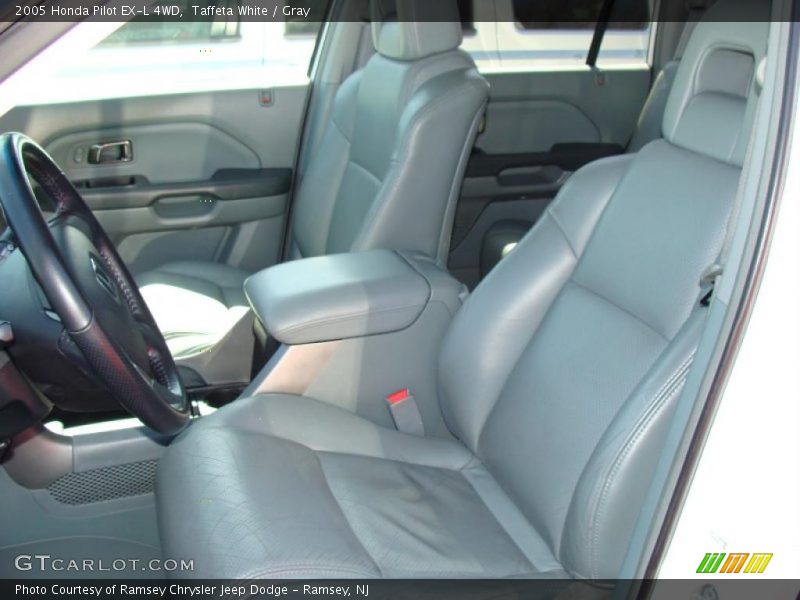 Taffeta White / Gray 2005 Honda Pilot EX-L 4WD