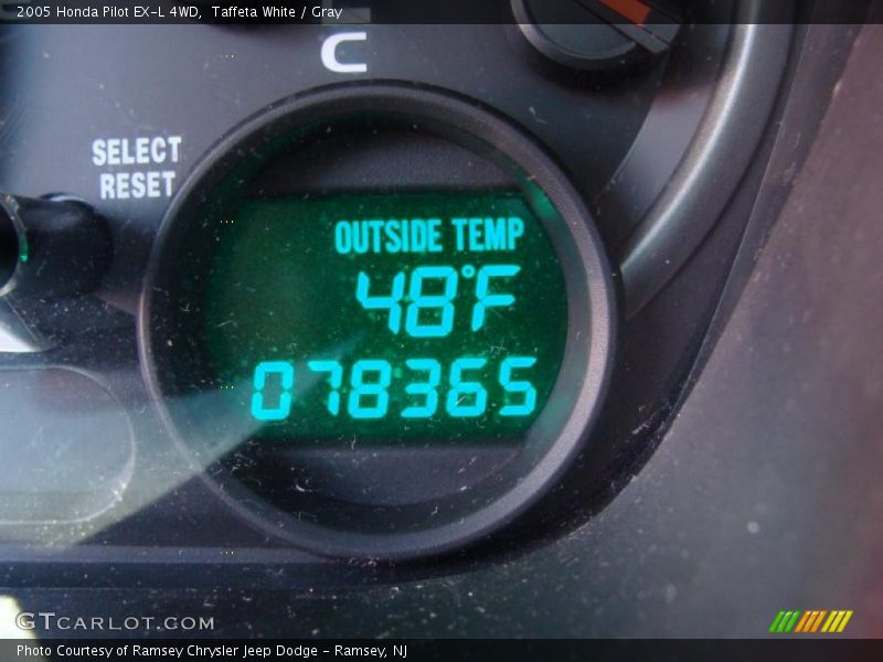 Taffeta White / Gray 2005 Honda Pilot EX-L 4WD