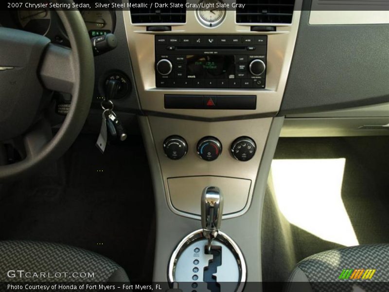 Silver Steel Metallic / Dark Slate Gray/Light Slate Gray 2007 Chrysler Sebring Sedan