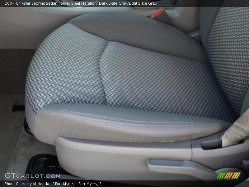 Silver Steel Metallic / Dark Slate Gray/Light Slate Gray 2007 Chrysler Sebring Sedan