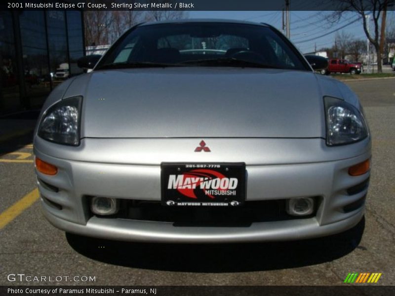 Sterling Silver Metallic / Black 2001 Mitsubishi Eclipse GT Coupe