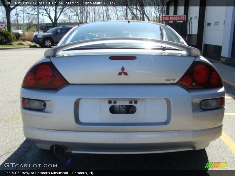 Sterling Silver Metallic / Black 2001 Mitsubishi Eclipse GT Coupe