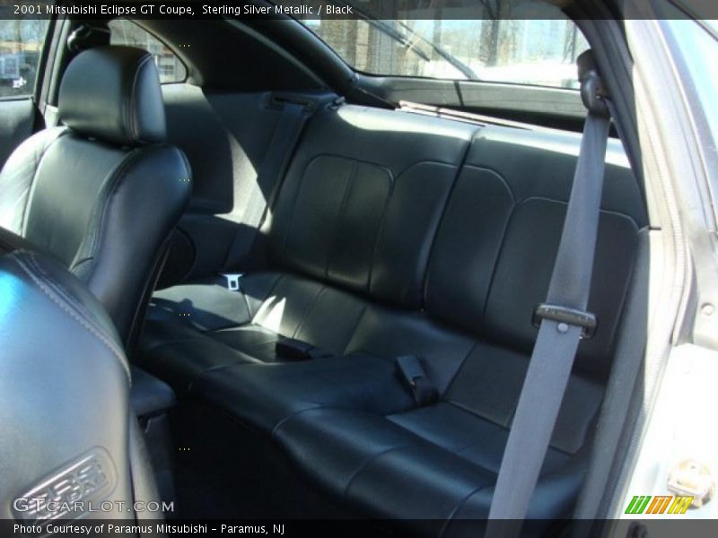 Sterling Silver Metallic / Black 2001 Mitsubishi Eclipse GT Coupe