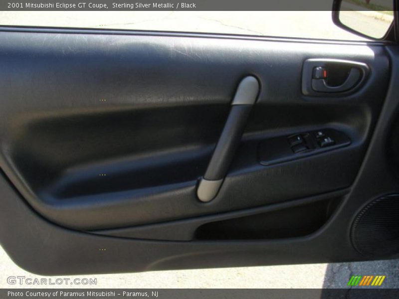 Sterling Silver Metallic / Black 2001 Mitsubishi Eclipse GT Coupe