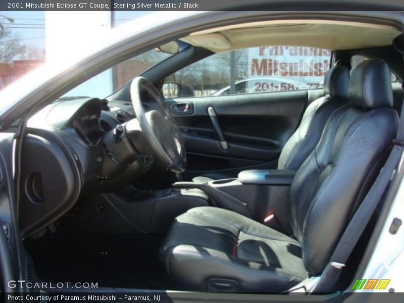 Sterling Silver Metallic / Black 2001 Mitsubishi Eclipse GT Coupe