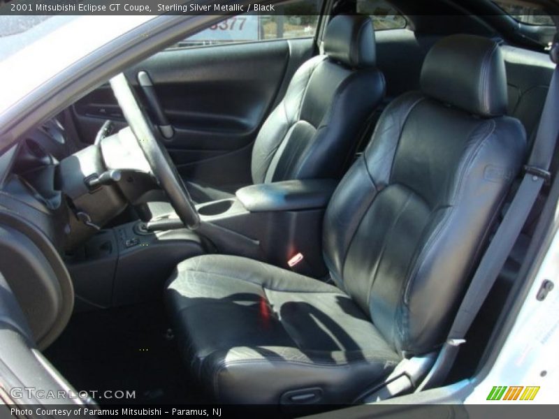 Sterling Silver Metallic / Black 2001 Mitsubishi Eclipse GT Coupe