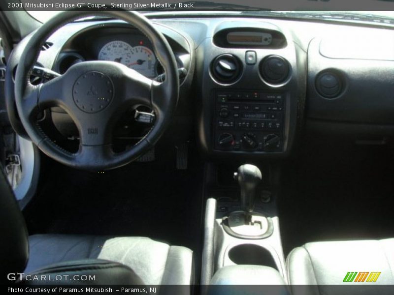 Sterling Silver Metallic / Black 2001 Mitsubishi Eclipse GT Coupe