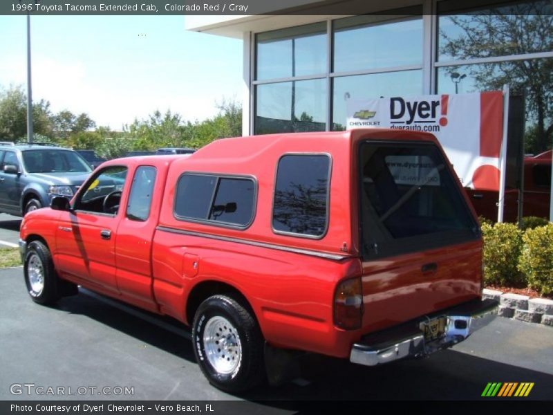 Colorado Red / Gray 1996 Toyota Tacoma Extended Cab