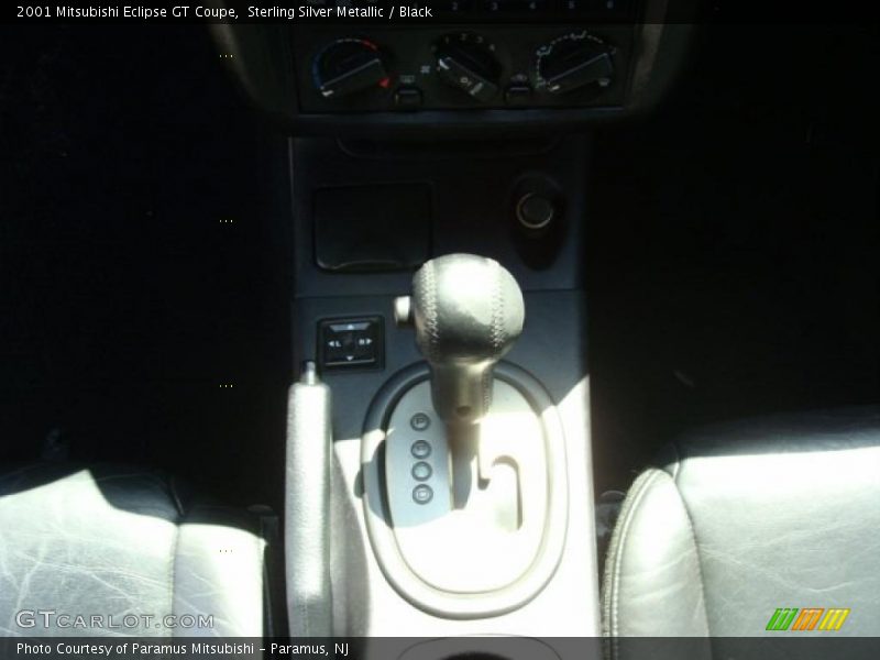 Sterling Silver Metallic / Black 2001 Mitsubishi Eclipse GT Coupe