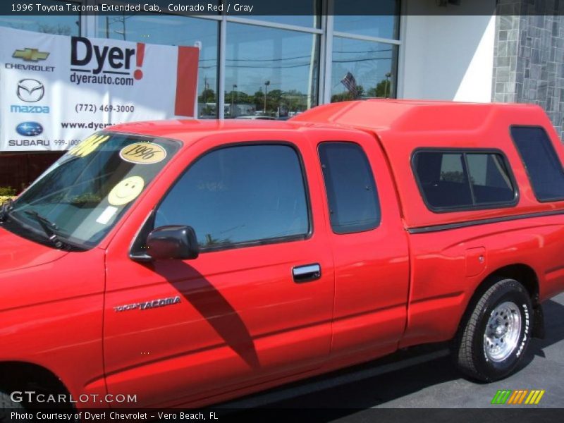 Colorado Red / Gray 1996 Toyota Tacoma Extended Cab