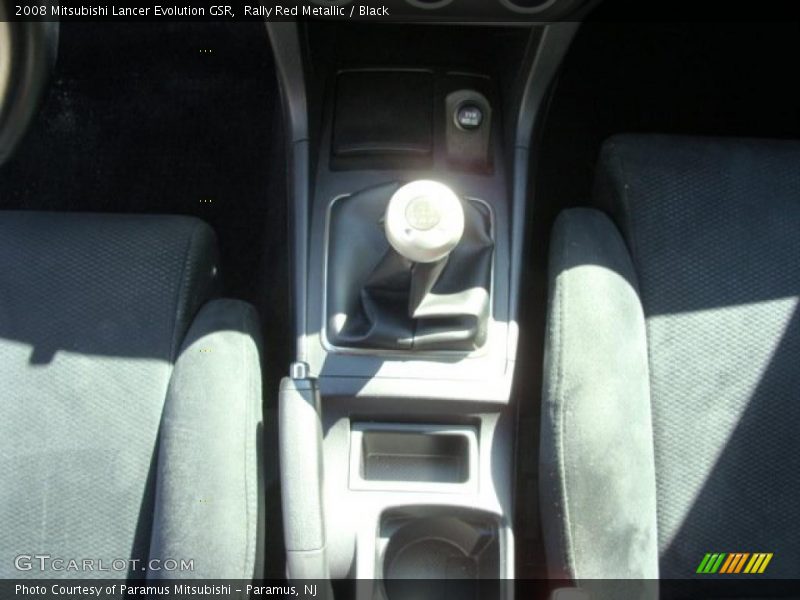Rally Red Metallic / Black 2008 Mitsubishi Lancer Evolution GSR
