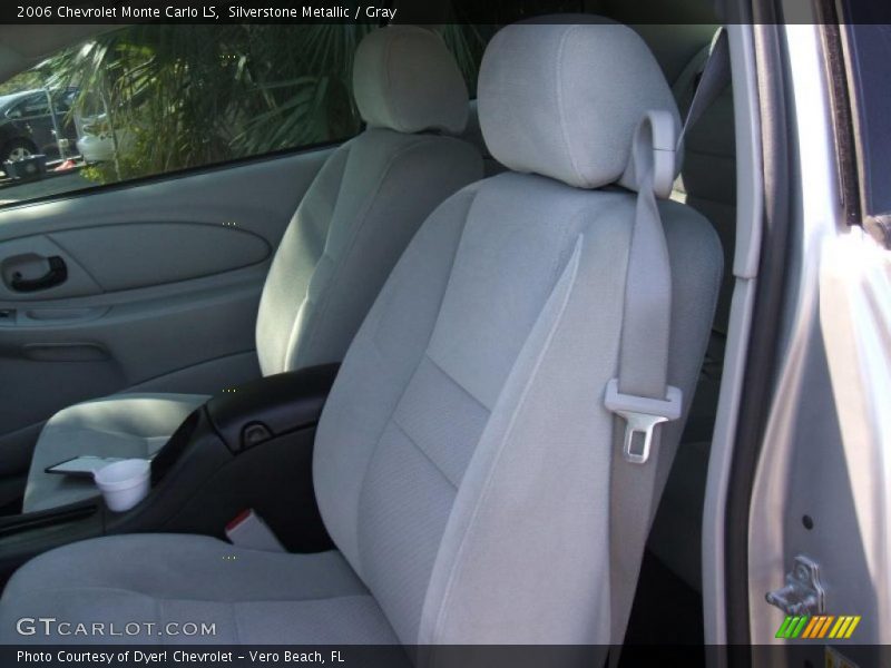 Silverstone Metallic / Gray 2006 Chevrolet Monte Carlo LS