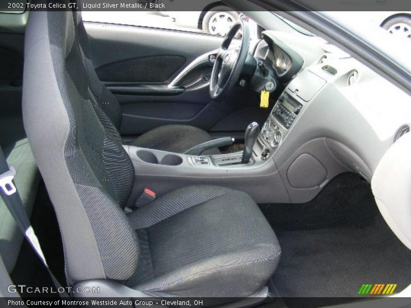 Liquid Silver Metallic / Black 2002 Toyota Celica GT