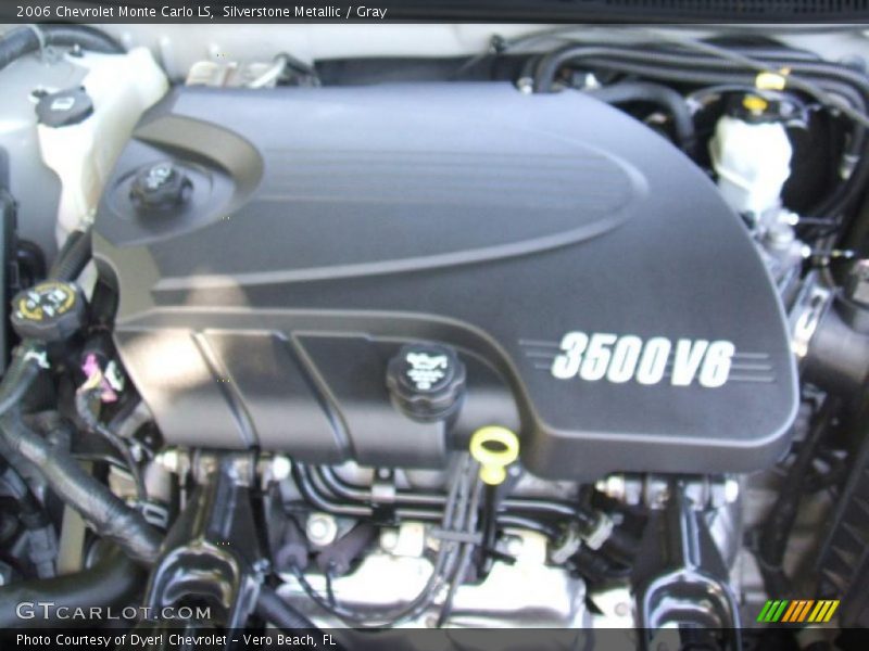 Silverstone Metallic / Gray 2006 Chevrolet Monte Carlo LS