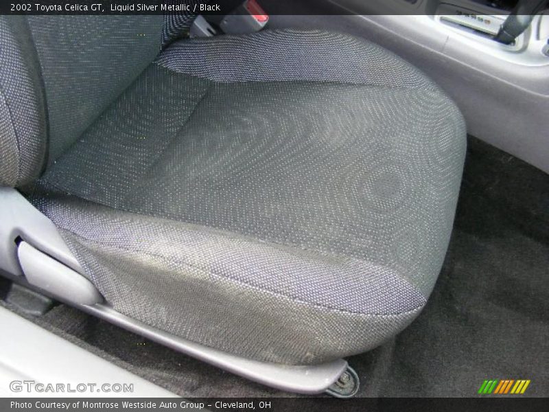 Liquid Silver Metallic / Black 2002 Toyota Celica GT