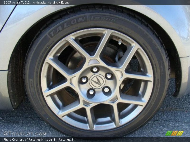 Anthracite Metallic / Ebony 2005 Acura TL 3.2