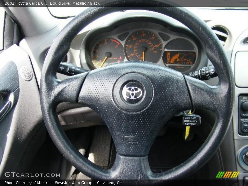 Liquid Silver Metallic / Black 2002 Toyota Celica GT