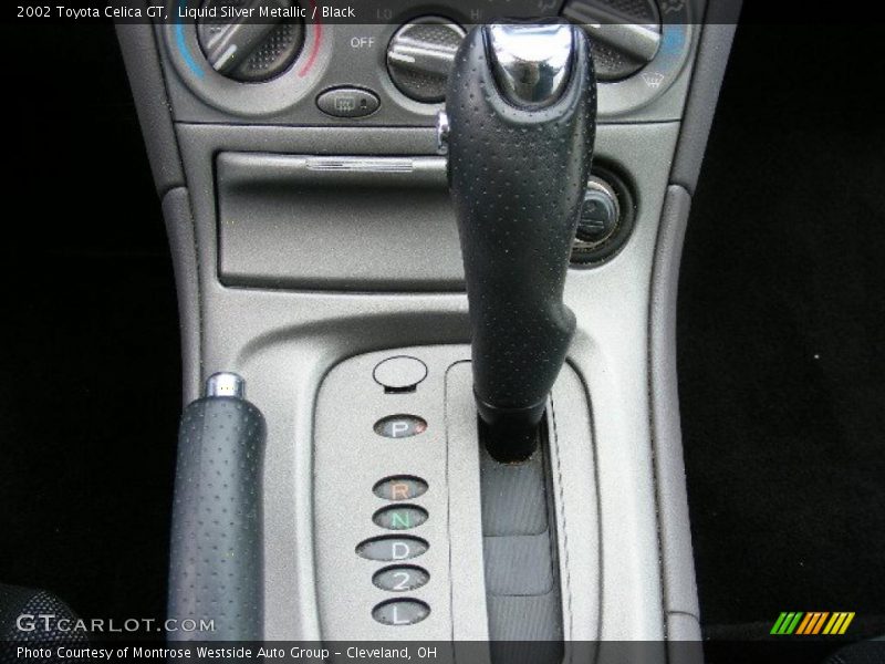 Liquid Silver Metallic / Black 2002 Toyota Celica GT