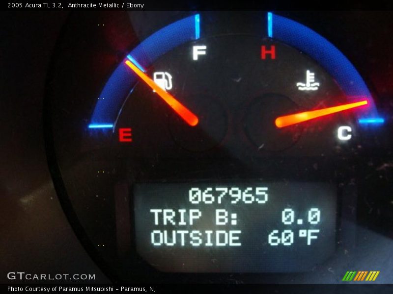 Anthracite Metallic / Ebony 2005 Acura TL 3.2