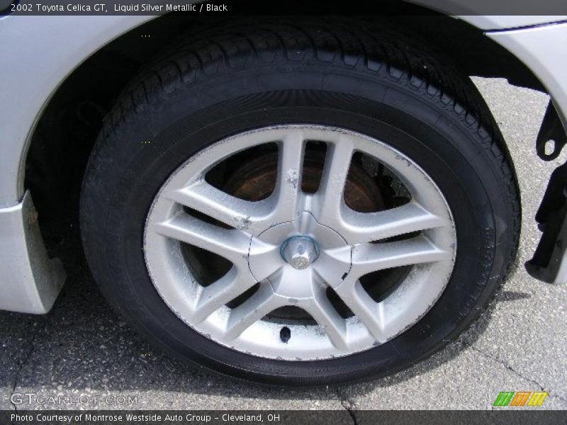 Liquid Silver Metallic / Black 2002 Toyota Celica GT