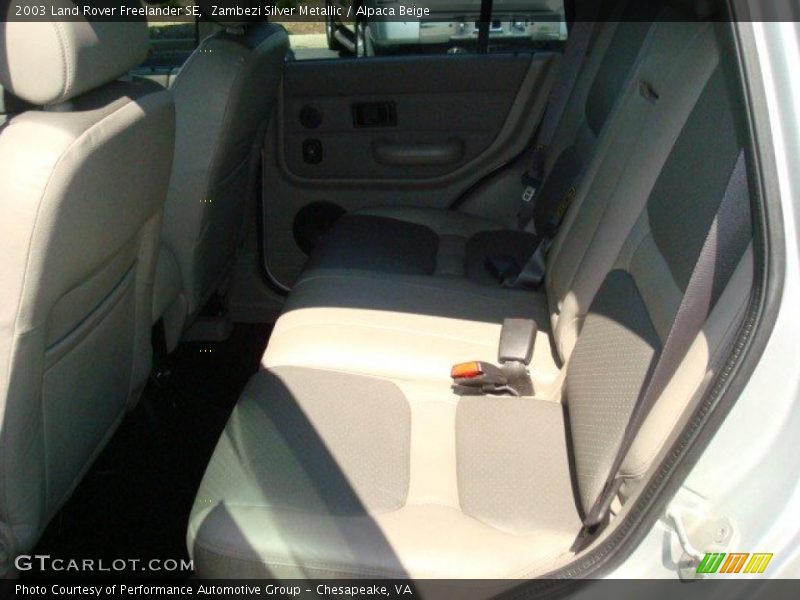 Zambezi Silver Metallic / Alpaca Beige 2003 Land Rover Freelander SE