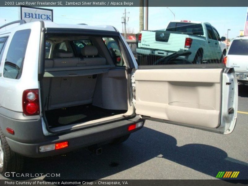 Zambezi Silver Metallic / Alpaca Beige 2003 Land Rover Freelander SE