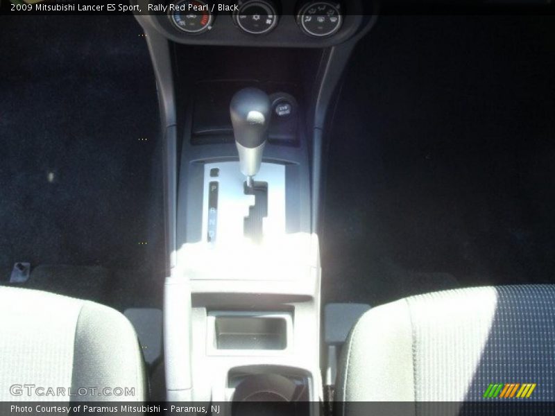 Rally Red Pearl / Black 2009 Mitsubishi Lancer ES Sport