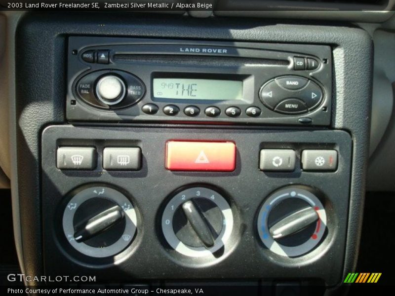 Zambezi Silver Metallic / Alpaca Beige 2003 Land Rover Freelander SE