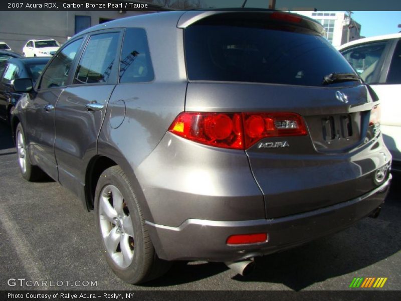 Carbon Bronze Pearl / Taupe 2007 Acura RDX