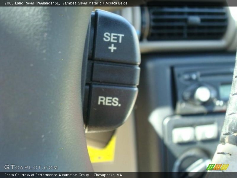 Zambezi Silver Metallic / Alpaca Beige 2003 Land Rover Freelander SE