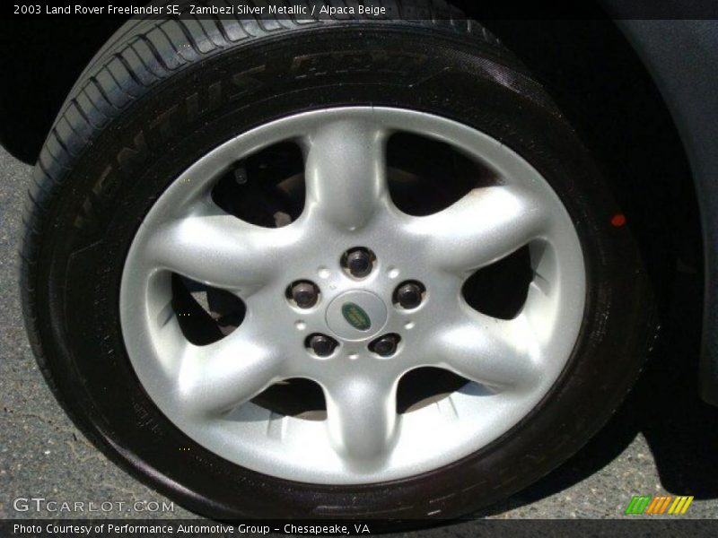 Zambezi Silver Metallic / Alpaca Beige 2003 Land Rover Freelander SE