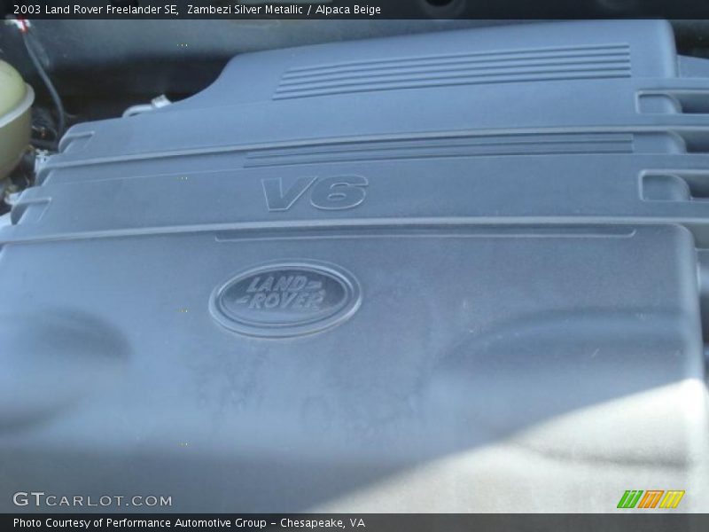 Zambezi Silver Metallic / Alpaca Beige 2003 Land Rover Freelander SE