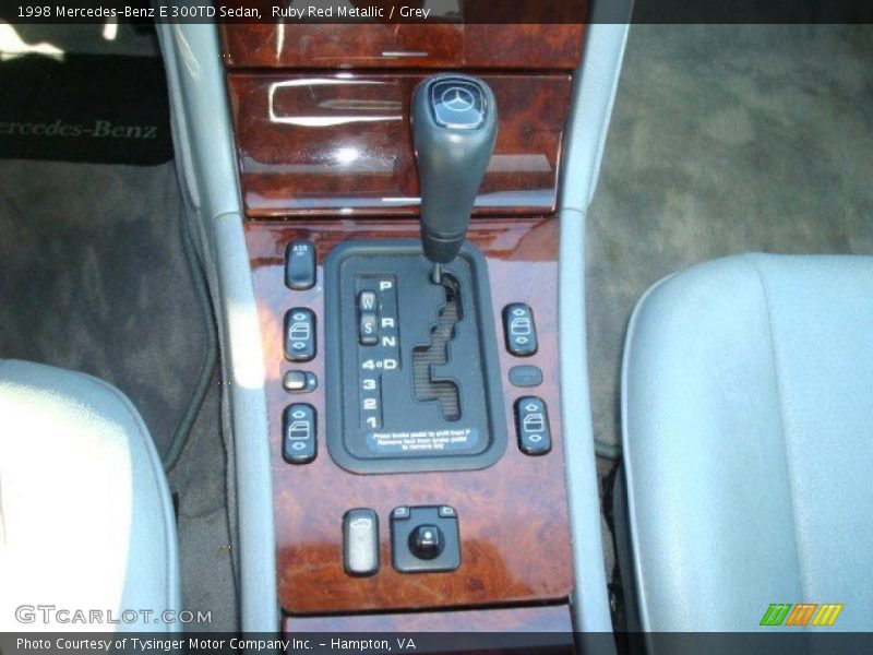 Ruby Red Metallic / Grey 1998 Mercedes-Benz E 300TD Sedan