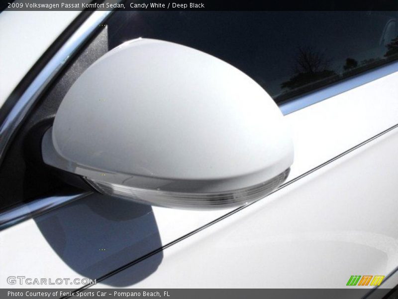 Candy White / Deep Black 2009 Volkswagen Passat Komfort Sedan