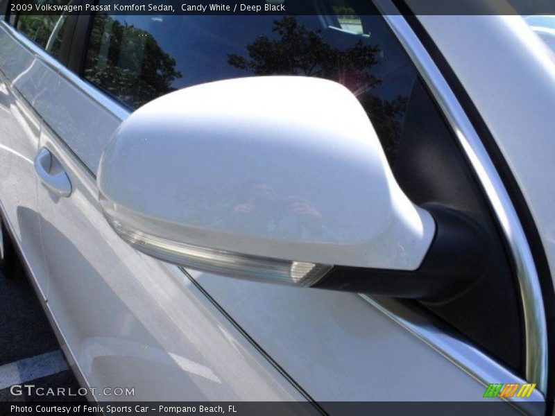 Candy White / Deep Black 2009 Volkswagen Passat Komfort Sedan