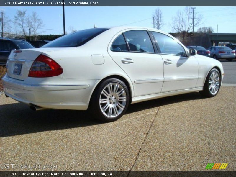 Arctic White / Ash 2008 Mercedes-Benz E 350 Sedan