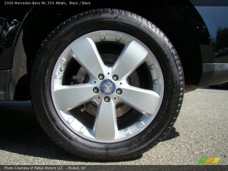 Black / Black 2009 Mercedes-Benz ML 350 4Matic
