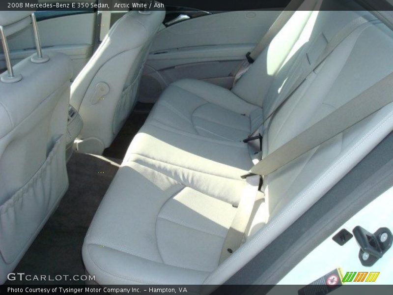 Arctic White / Ash 2008 Mercedes-Benz E 350 Sedan