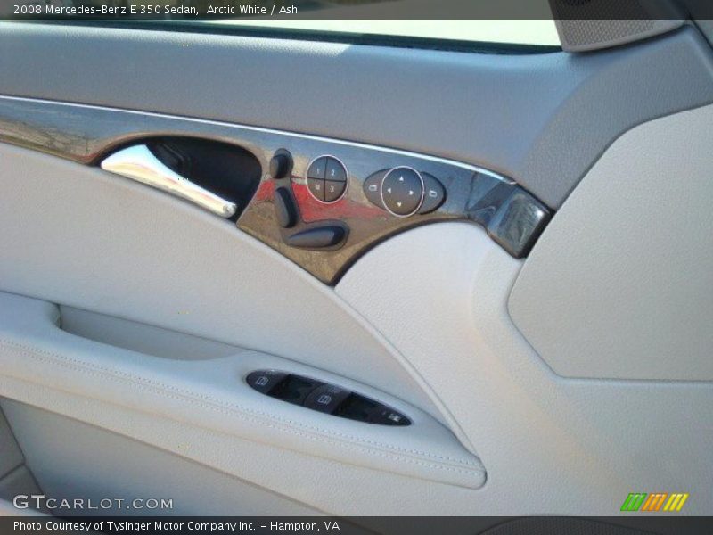 Arctic White / Ash 2008 Mercedes-Benz E 350 Sedan