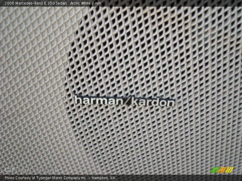 Arctic White / Ash 2008 Mercedes-Benz E 350 Sedan
