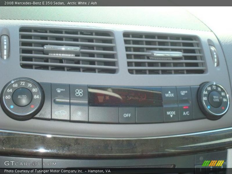 Arctic White / Ash 2008 Mercedes-Benz E 350 Sedan