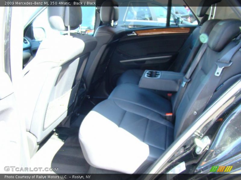 Black / Black 2009 Mercedes-Benz ML 350 4Matic