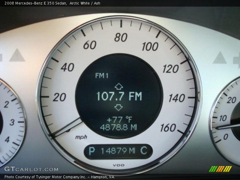 Arctic White / Ash 2008 Mercedes-Benz E 350 Sedan