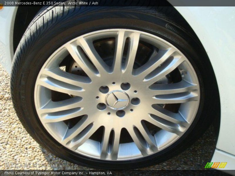 Arctic White / Ash 2008 Mercedes-Benz E 350 Sedan
