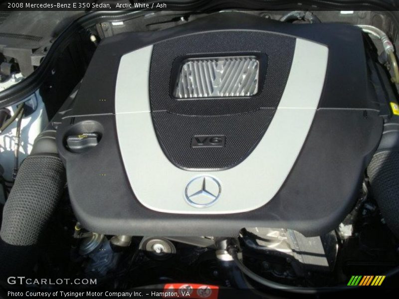 Arctic White / Ash 2008 Mercedes-Benz E 350 Sedan