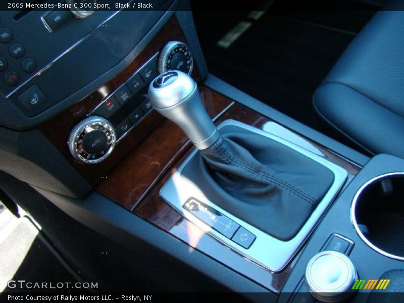 Black / Black 2009 Mercedes-Benz C 300 Sport