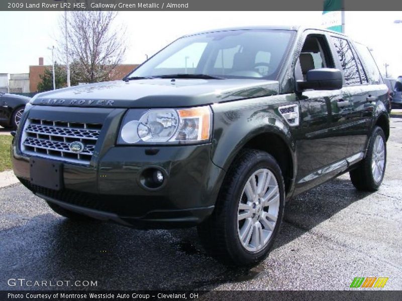 Galloway Green Metallic / Almond 2009 Land Rover LR2 HSE