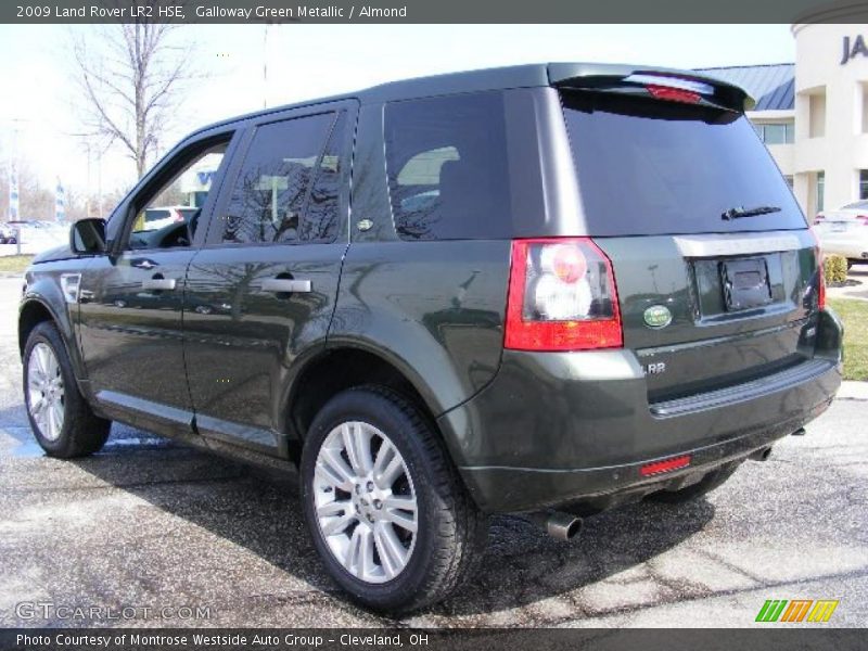 Galloway Green Metallic / Almond 2009 Land Rover LR2 HSE